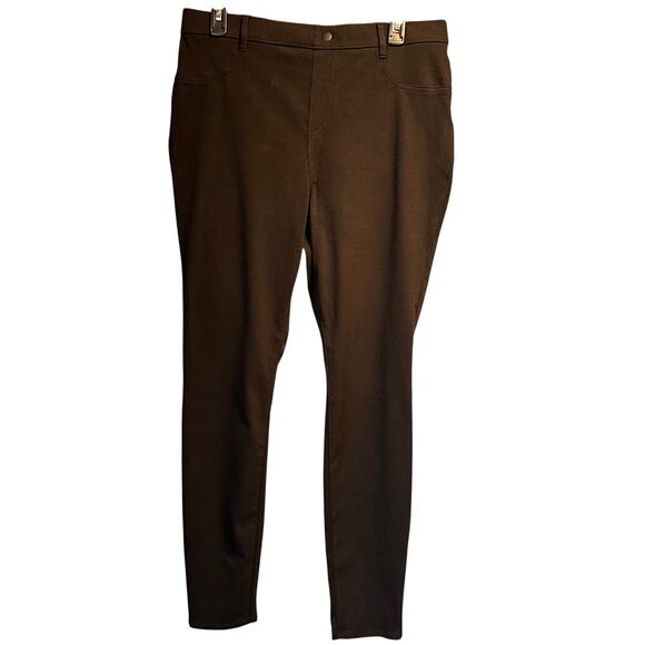 Time and Tru Size Large New with tags Black Jeggings Goth Whimsygoth Comfy - Picture 1 of 9